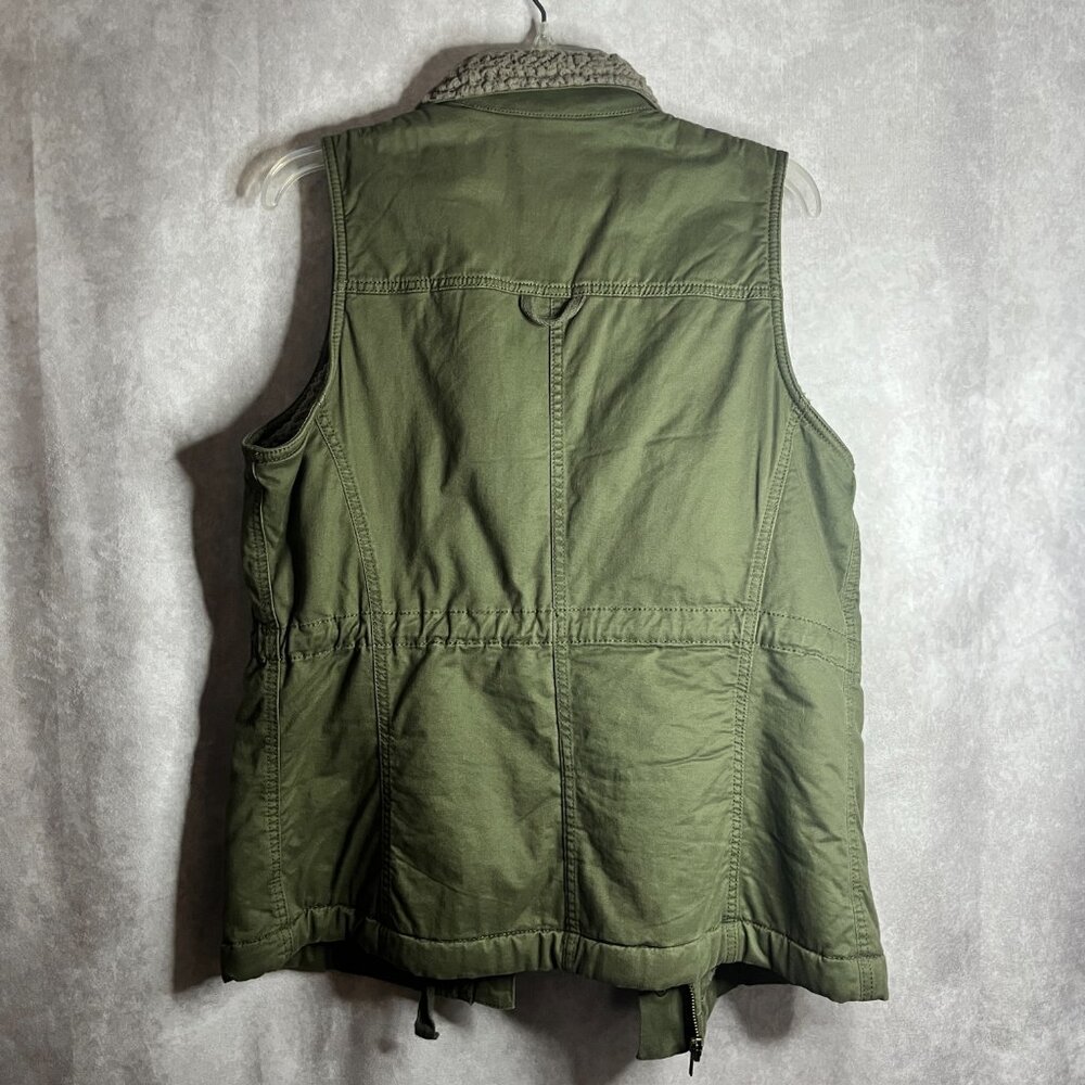 Women's Sonoma Olive Green Utility Vest size Medium - Picture 4 of 7